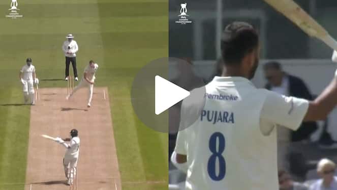 [Watch] Cheteshwar Pujara Lights Up County Championship With A Majestic Hundred At Lord's